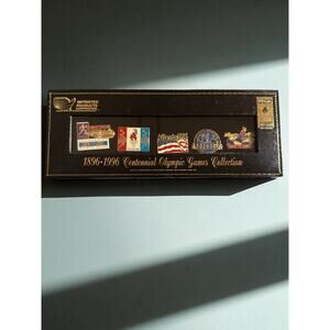1996 Atlanta Olympics Pin Set Centennial Games Collection NIB 1896–1996